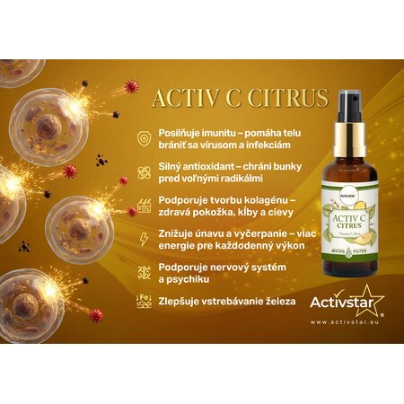 Activ C spray 50 ml citromfű