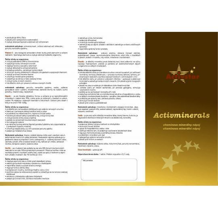 Activmineral szórólap A4 - 50 db